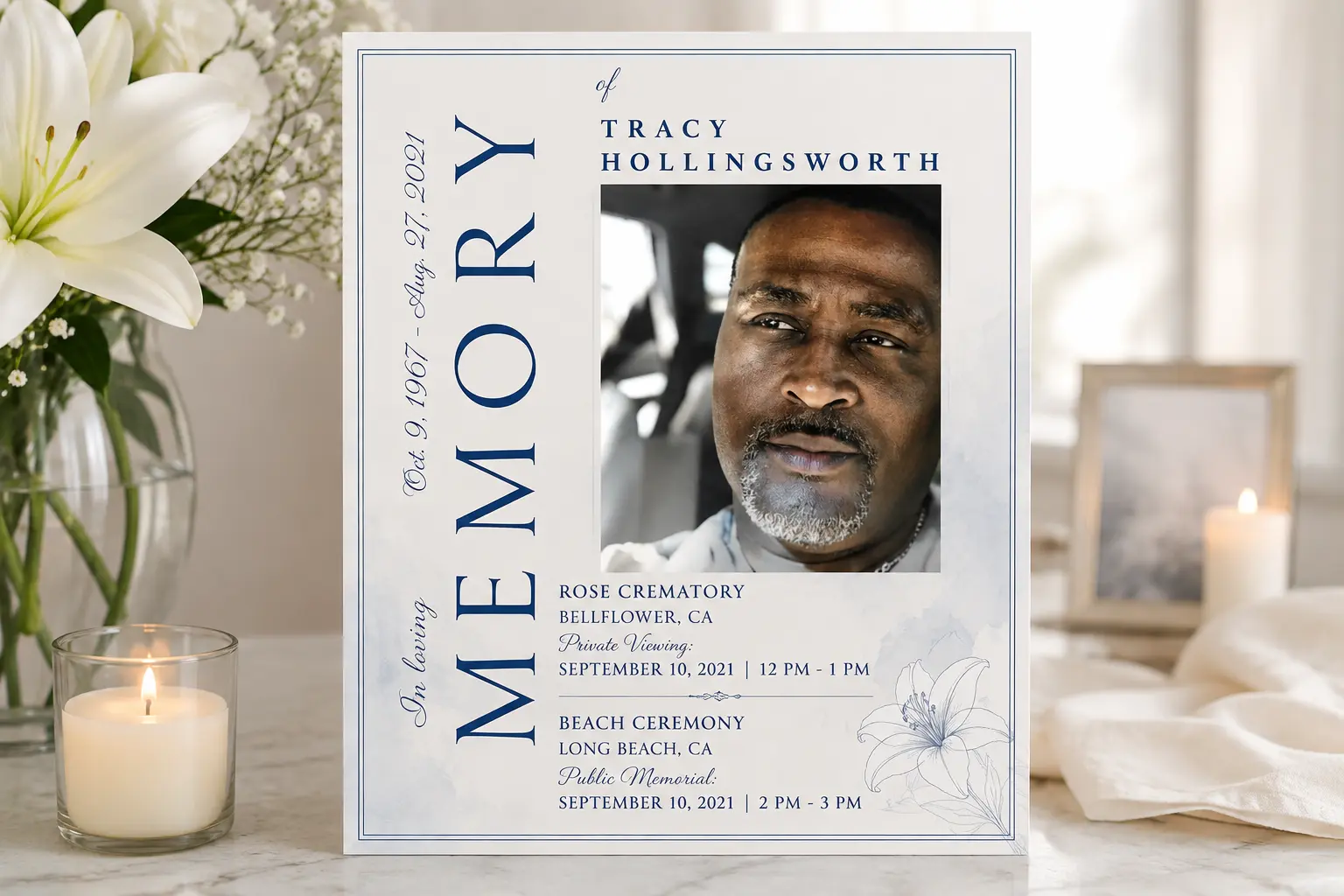 Memorial Poster